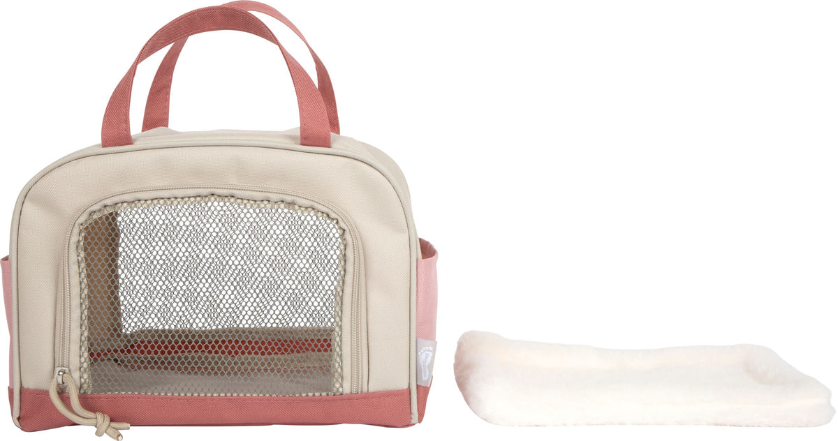 Hund mit Tasche & Pflege-Set – Rollenspiel für Kinder