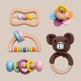 Montessori Rassel Bausatz - Ein Spielzeugset für die Entwicklung Deines Babys