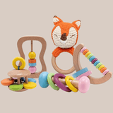 Montessori Rassel Bausatz - Ein Spielzeugset für die Entwicklung Deines Babys