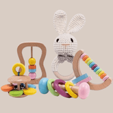 Montessori Rassel Bausatz - Ein Spielzeugset für die Entwicklung Deines Babys