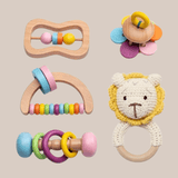 Montessori Rassel Bausatz - Ein Spielzeugset für die Entwicklung Deines Babys