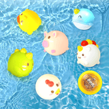 Badespielzeug mit Leuchtmagie