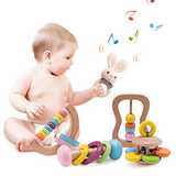 Montessori Rassel Bausatz - Ein Spielzeugset für die Entwicklung Deines Babys