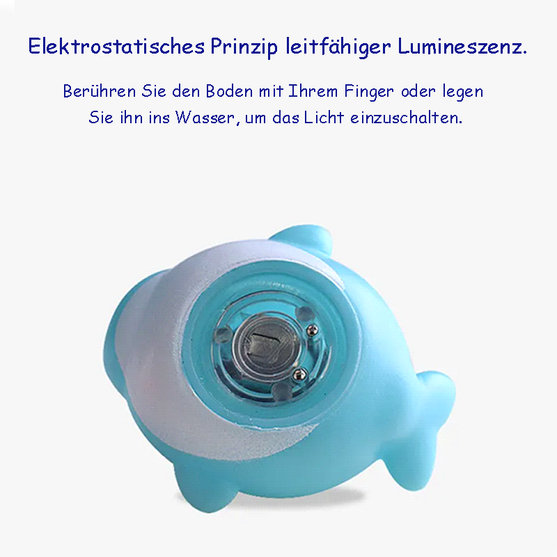 Badespielzeug mit Leuchtmagie