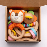 Montessori Rassel Bausatz - Ein Spielzeugset für die Entwicklung Deines Babys