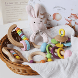 Montessori Rassel Bausatz - Ein Spielzeugset für die Entwicklung Deines Babys