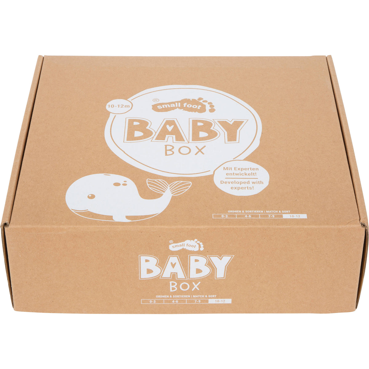 Baby-Box 10–12 Monate – Spielset zum Ordnen & Sortieren
