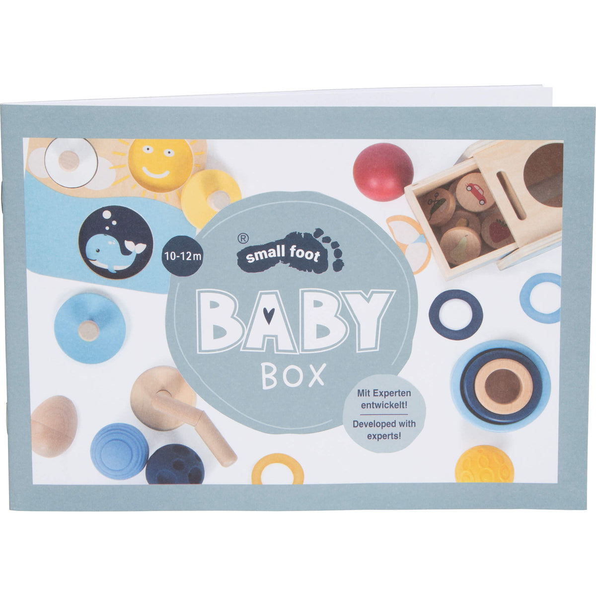 Baby-Box 10–12 Monate – Spielset zum Ordnen & Sortieren