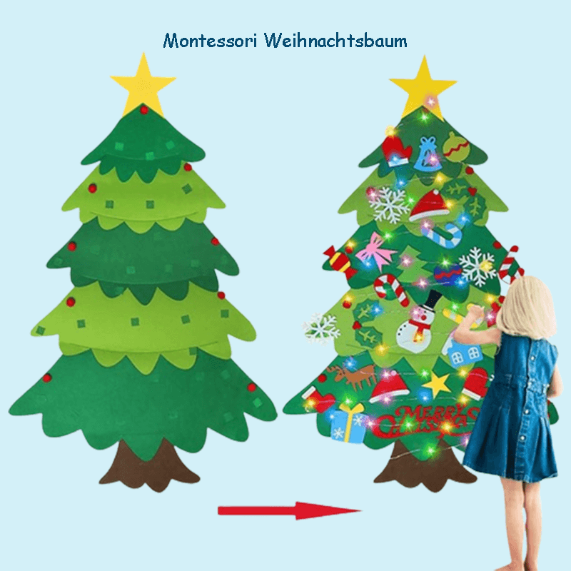 Narsico Weihnachtsbaum - Die kindliche Fantasie erblüht mit kreativem  Baumschmuck