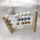 Montessori Abakus - Handgemachtes Zählspielzeug für kleine Entdecker