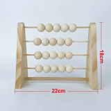 Montessori Abakus - Handgemachtes Zählspielzeug für kleine Entdecker