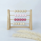 Montessori Abakus - Handgemachtes Zählspielzeug für kleine Entdecker